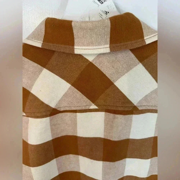 NWOT Duluth Trading Company Women’s ALHG Plaid Cross Haul Over-Shirt Jacket - Picture 5 of 9